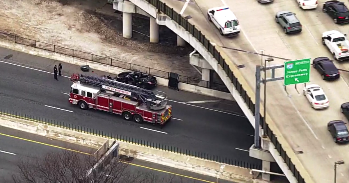 Multiple Crashes Snarl Traffic On I-83 In Baltimore Area - CBS Baltimore