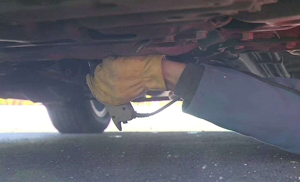 Catalytic Converters Etched With License Plate Numbers For Free In