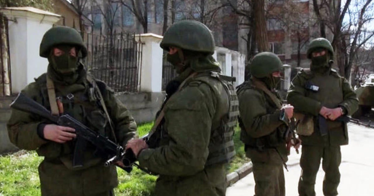 Forces Storm Ukrainian Navy Headquarters In Crimea - Cbs News