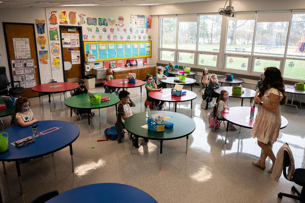 Louisville Schools Open For In-Person Learning 
