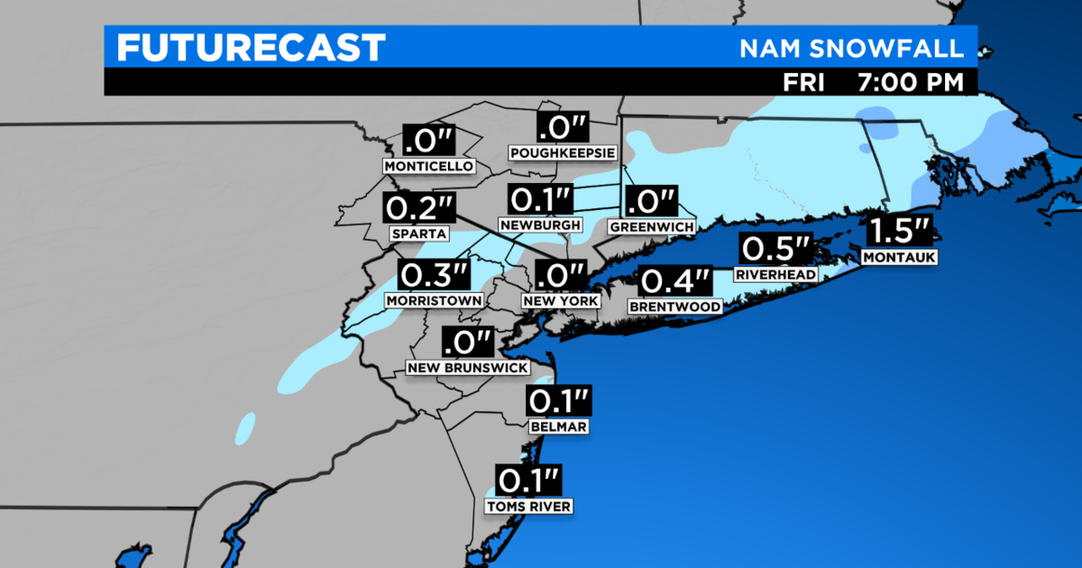 New York Weather CBS2's 3/19 Friday Morning Forecast CBS New York