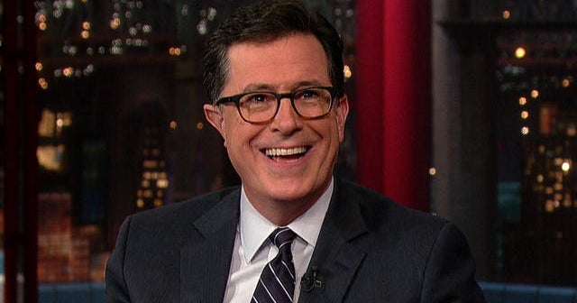 Colbert reveals he turned down Letterman internship - CBS News