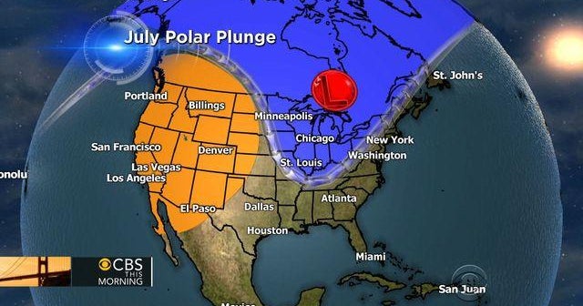 Weather forecast: Return of the Polar Vortex? - CBS News