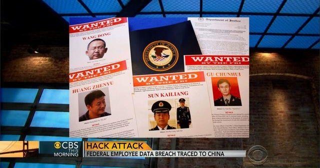 Chinese hackers attack federal employee database - CBS News