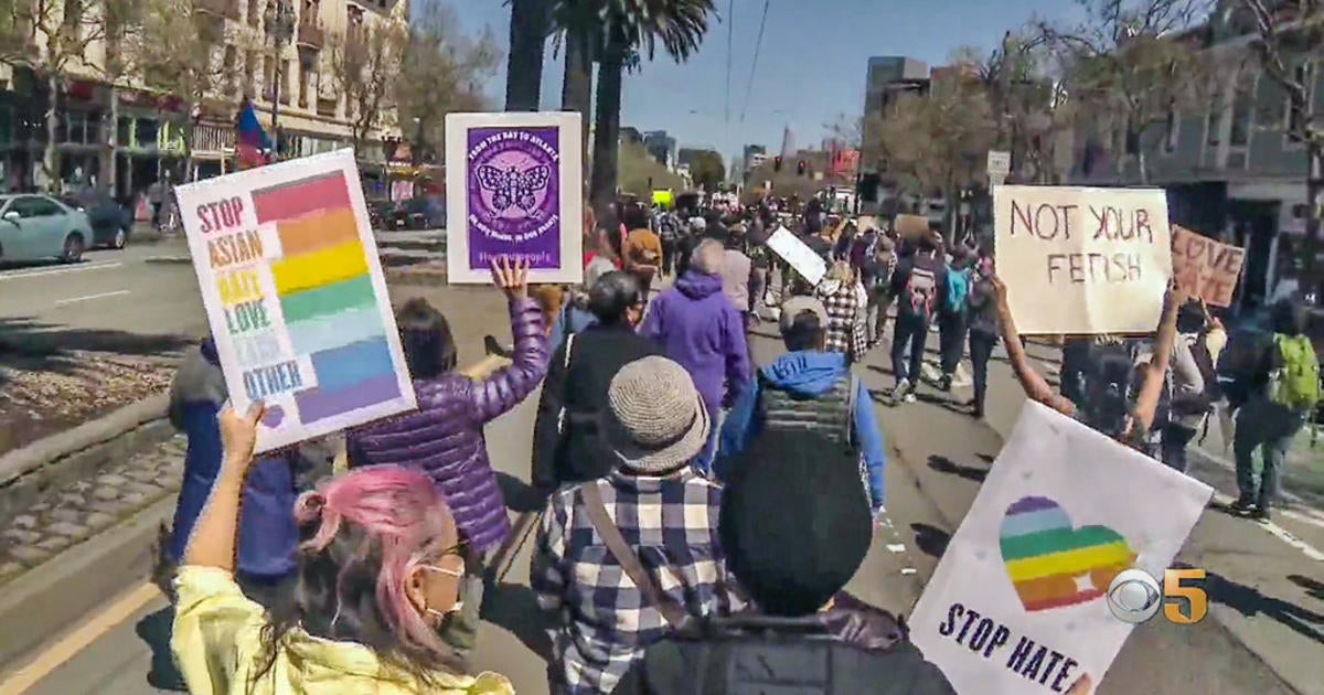 San Francisco Rally Brings Diverse Communities Together to Condemn Asian Hate - CBS News