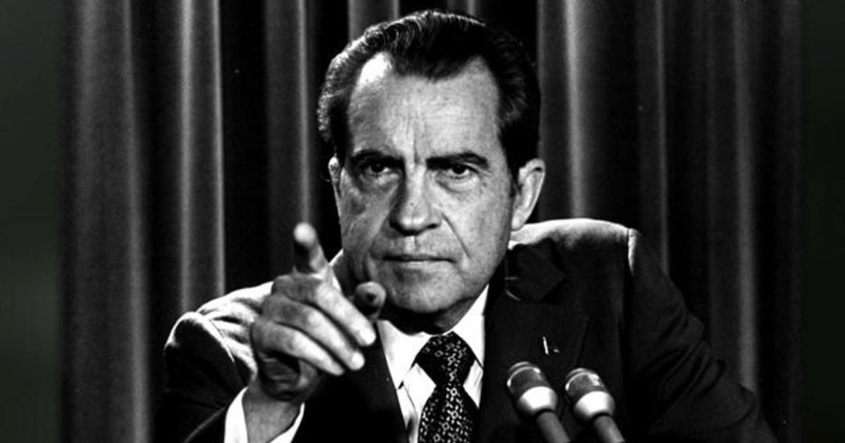 President Nixons Resignation 40 Years Later Cbs News 