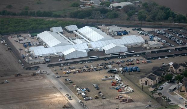 Texas-Mexico border processing center 