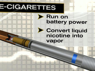 E cigarette vapor has cancer causing chemical formaldehyde CBS