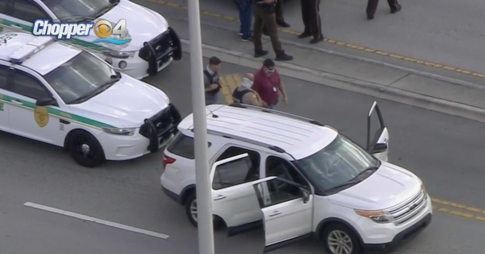 Man In Custody Following Reported Shooting, Short Pursuit In SW Miami ...