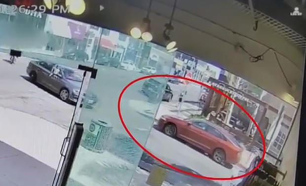 red car melrose robbery 