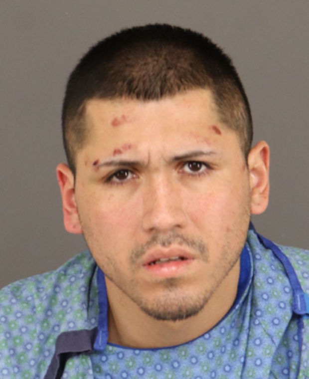 Dominic Alex Perea (arrested, I-25 Att'd Carjacking 1, from AdCo SO on FB) 