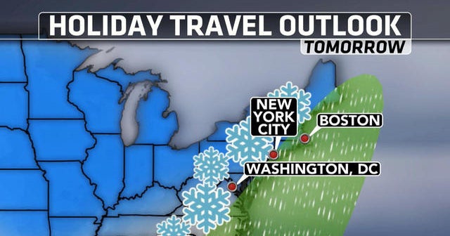Weather forecast Powerful storm moving up East Coast CBS News
