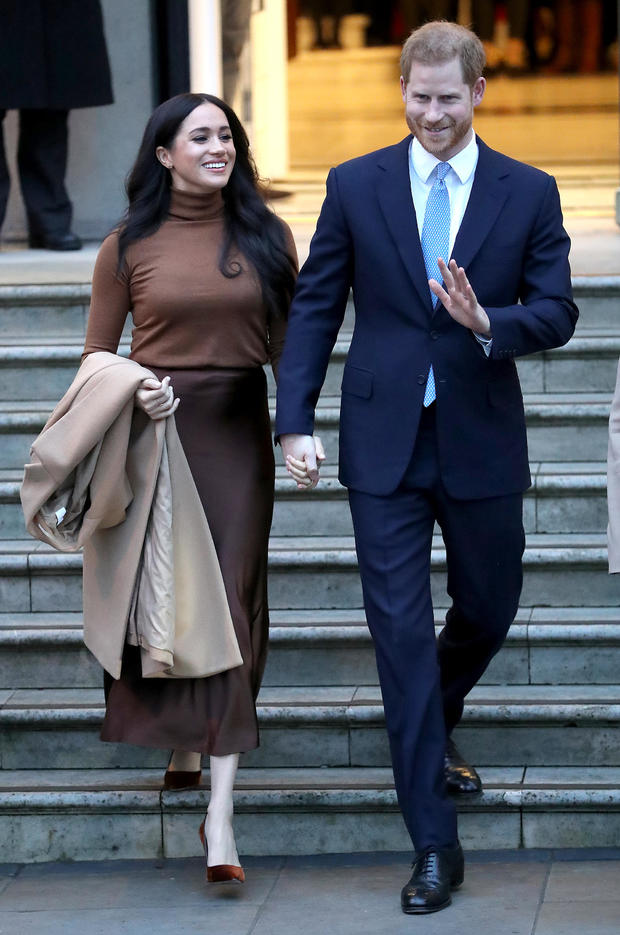 The Duke And Duchess Of Sussex Visit Canada House 