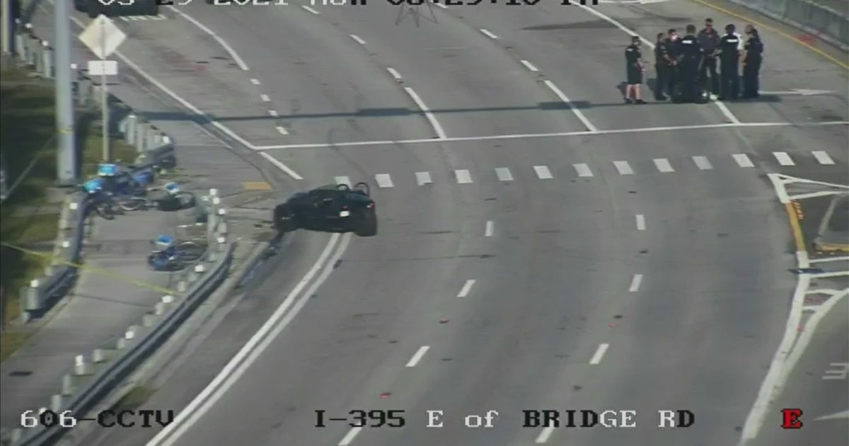 MacArthur Causeway Reopens After Accident With Injuries CBS Miami