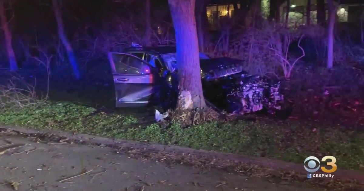 Driver Seriously Injured After Crash In Northeast Philadelphia - CBS ...