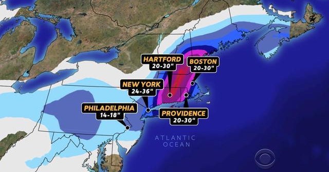 Northeast prepares for severe winter storm - CBS News