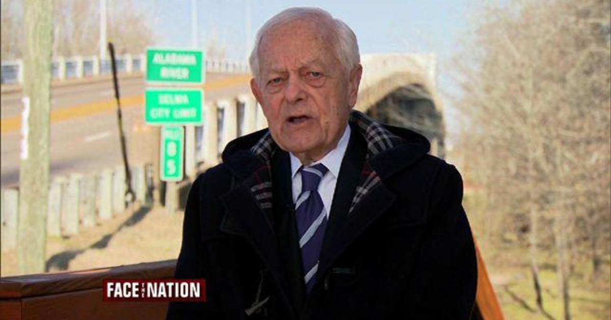 Bob Schieffer Selma Protesters Made America A Better Place Cbs News