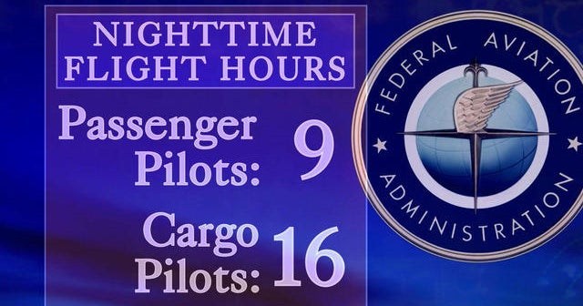 New regulations exclude cargo pilots from rest rules CBS News