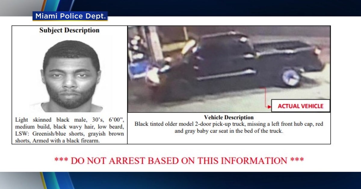 Miami PD Searching For Suspect Wanted For Armed Sexual Battery - CBS Miami