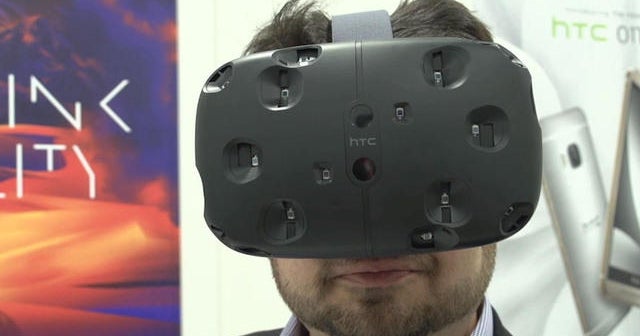 HTC unveils virtual reality technology - CBS News