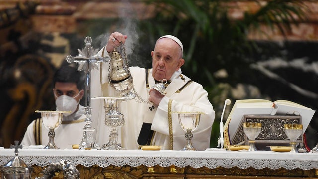 Pope Attends The Chrism Mass 