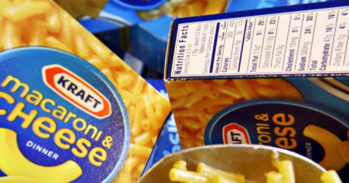 Kraft removing artificial dyes, preservatives from Mac & Cheese - CBS News
