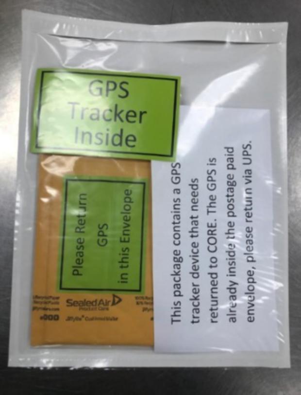 Donated Organ GPS Tracker 