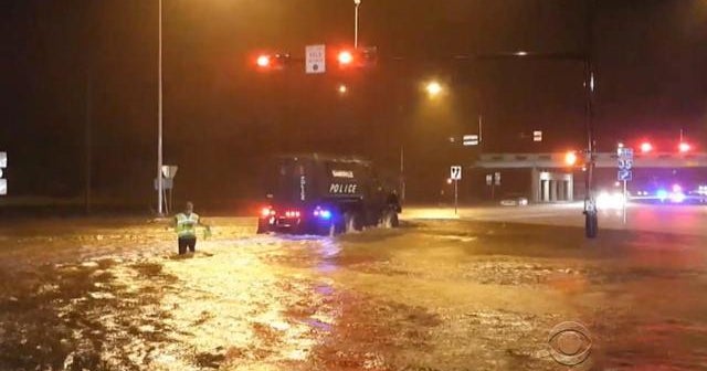 Texas under threat of severe flooding - CBS News