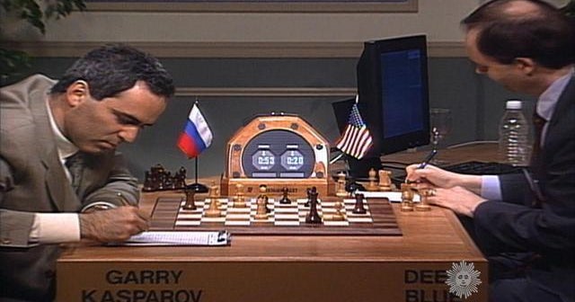 Deep Blue beat G. Kasparov in 1997 