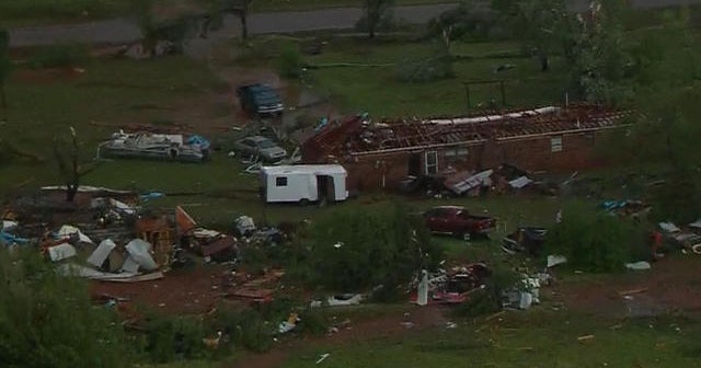 Watch: Time-lapse of severe Midwest weather - CBS News