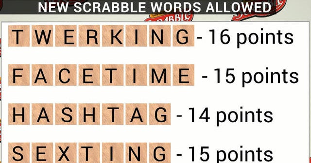 Scrabble is adding thousands of words to its dictionary CBS News
