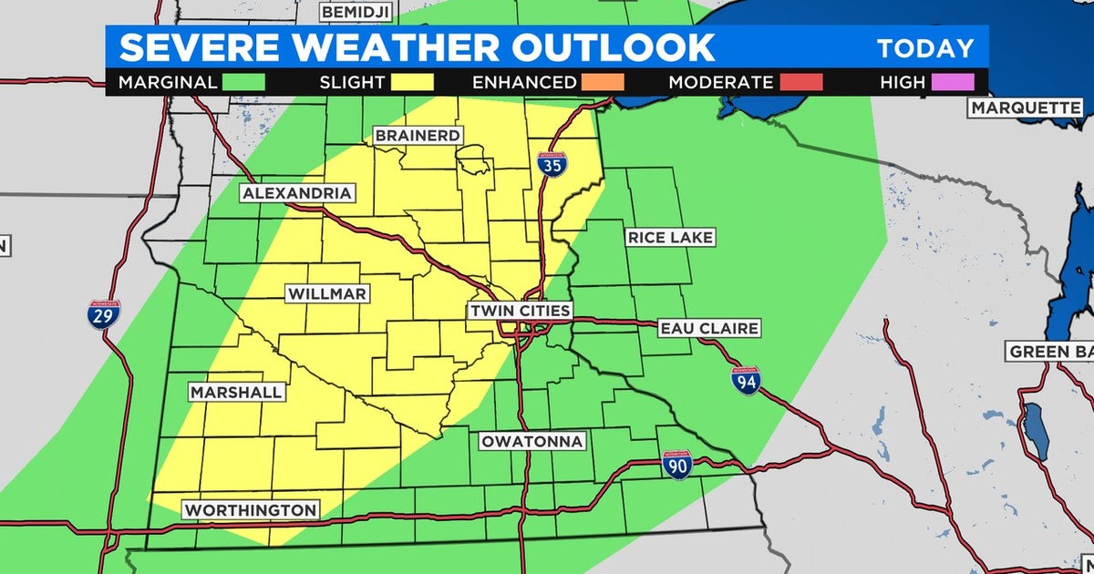 MN Weather: Severe Thunderstorm Warnings In Southern, Central Minnesota ...