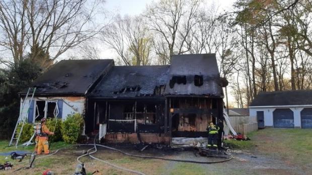 Salisbury house fire 