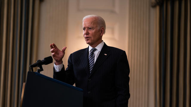 US President Joe Biden remarks on the state of vaccination 