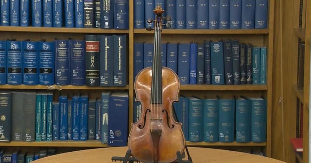 Stolen Stradivarius violin reclaimed CBS News