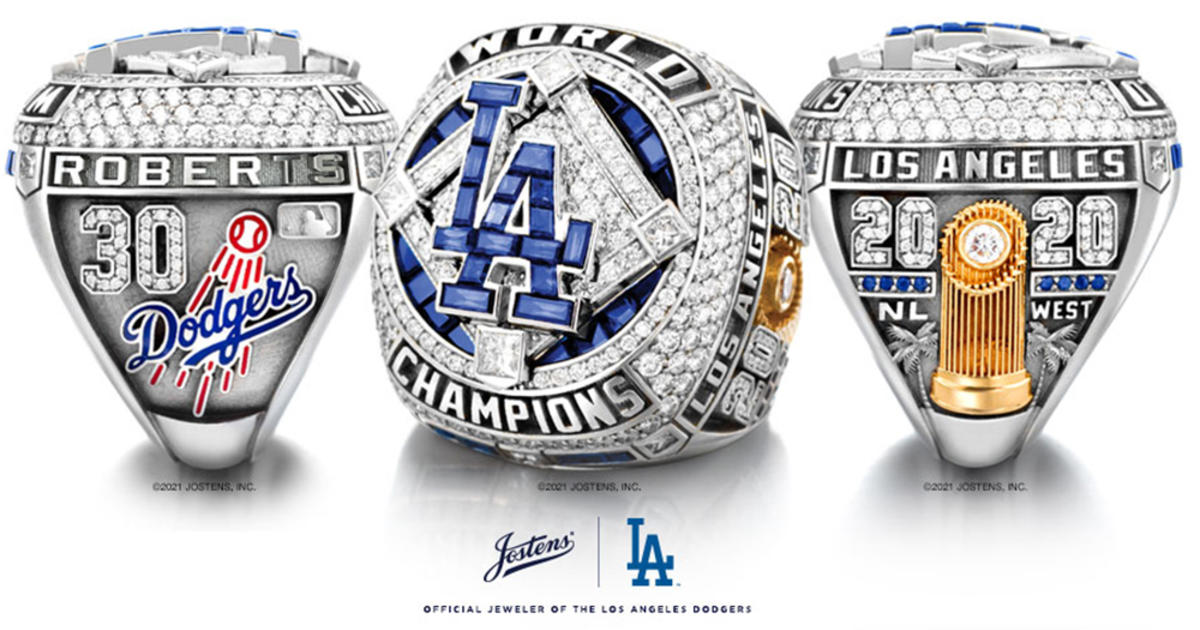 Dodgers 2020 World Series Championship Rings Studded With Hundreds Of  Diamonds, Sapphires - CBS Los Angeles