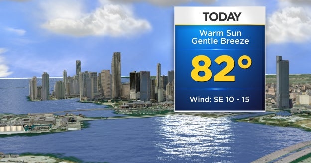Miami Weather: Sunny Afternoon With Gentle Breeze - CBS Miami