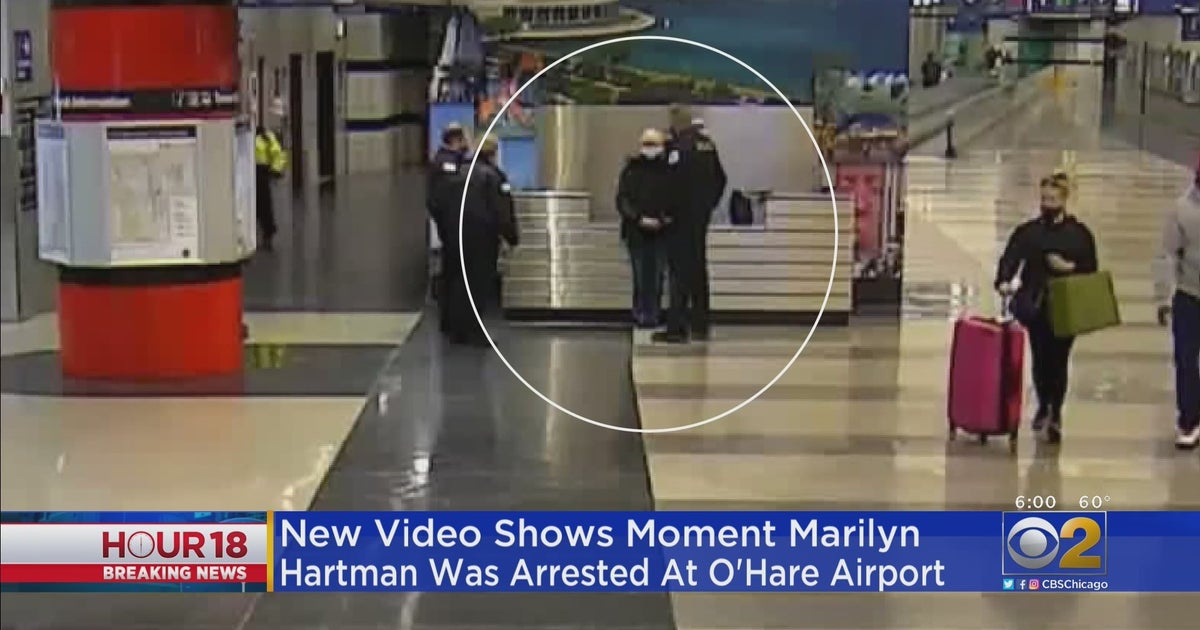New Video Shows Moment Serial Stowaway Marilyn Hartman Was Arrested At