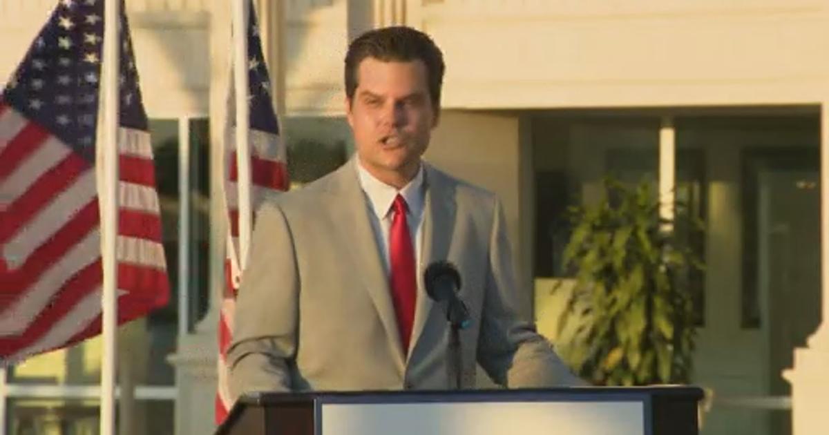 'I Have Not Yet Begun To Fight,' Florida Congressman Matt Gaetz On ...