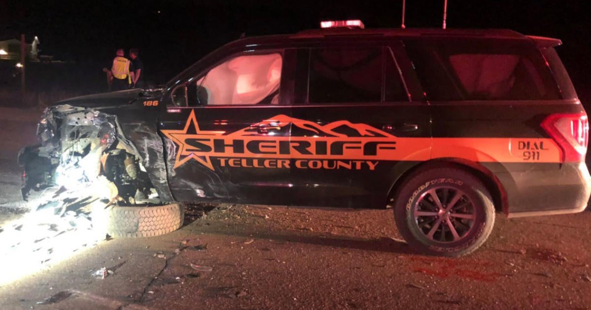 Teller County Deputy Rushed To Hospital After Head On Crash With