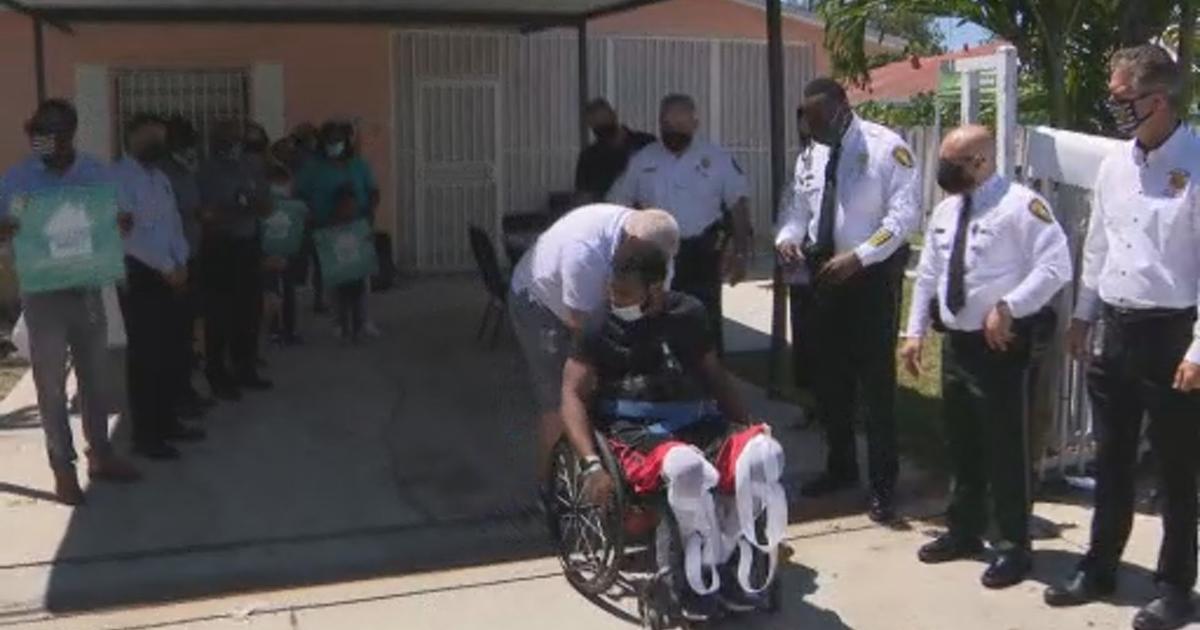 Emotional Homecoming For Paralyzed Miami-Dade Corrections Officer ...