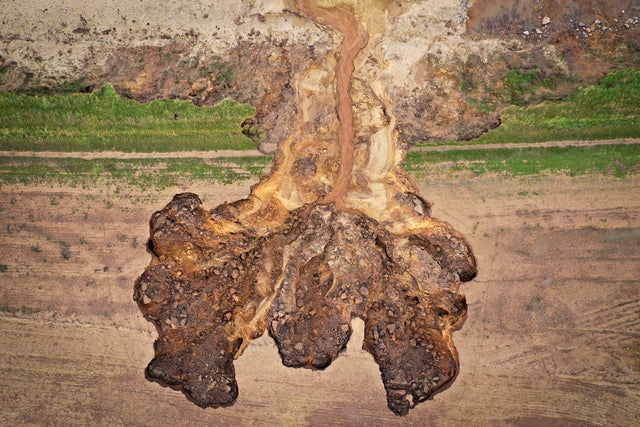 Coastal Erosion On The Norfolk Coast