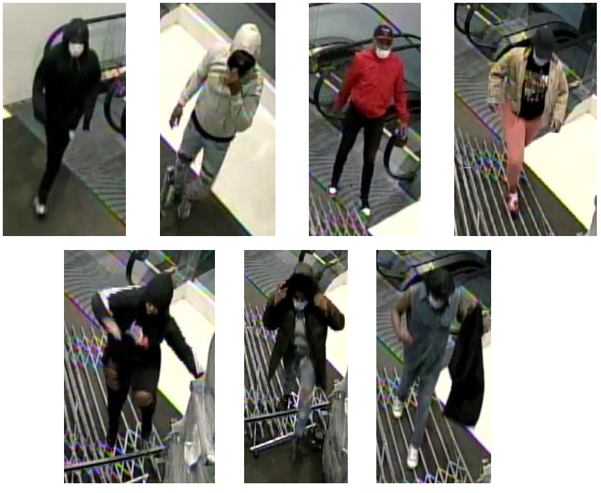 Mag Mile Nordstrom Burglary Suspects 