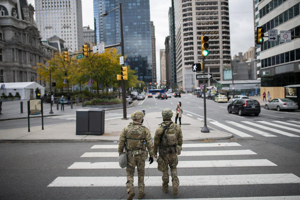 National Guard Patrols In Philadelphia After Police Killing Of Walter Wallace, Jr. Sparks Nightly Protests 