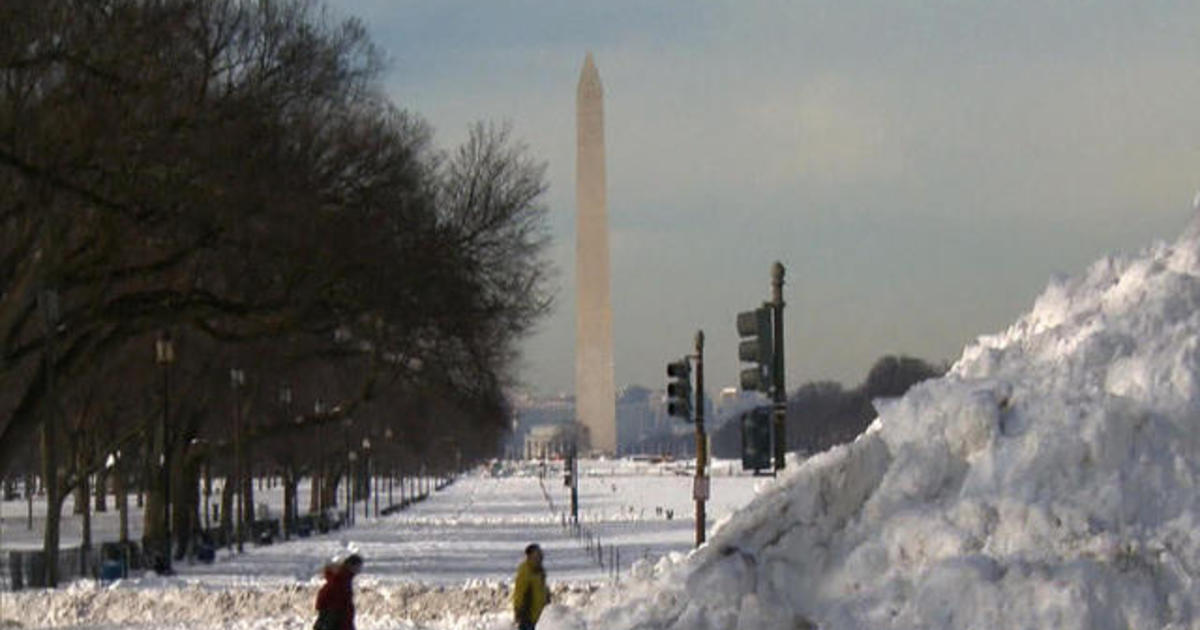 Washington still struggling to recover from epic blizzard - CBS News