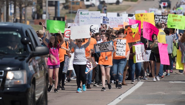Thousands Join March For Our Lives Events Across US For School Safety From Guns