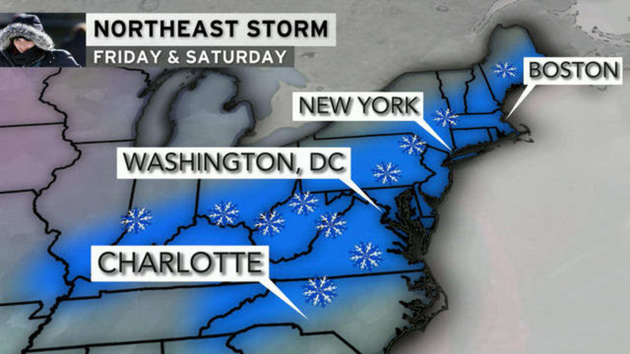 A coastal storm will batter the Mid-Atlantic, Northeast this weekend - The  Washington Post
