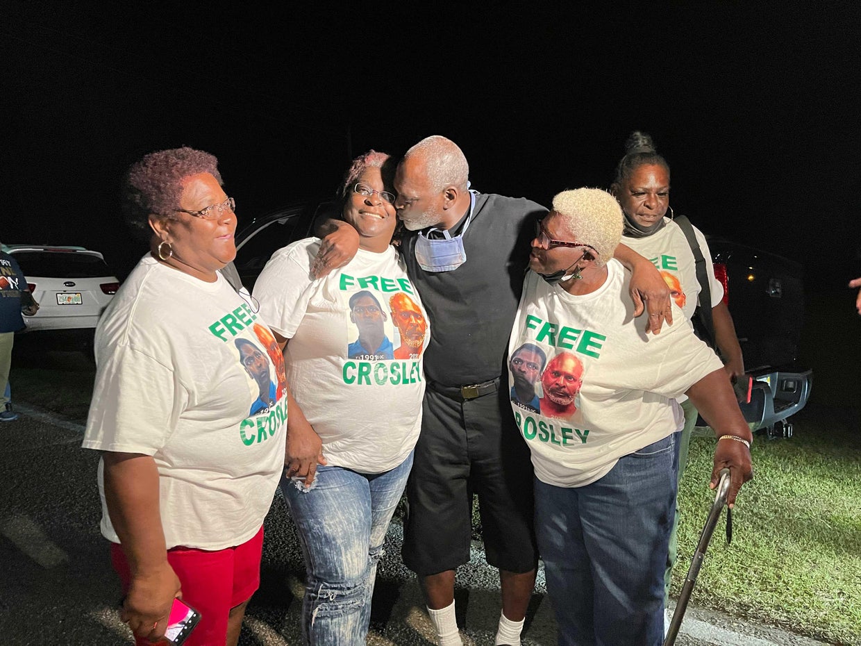 Locked up for half his life, Crosley Green tastes freedom