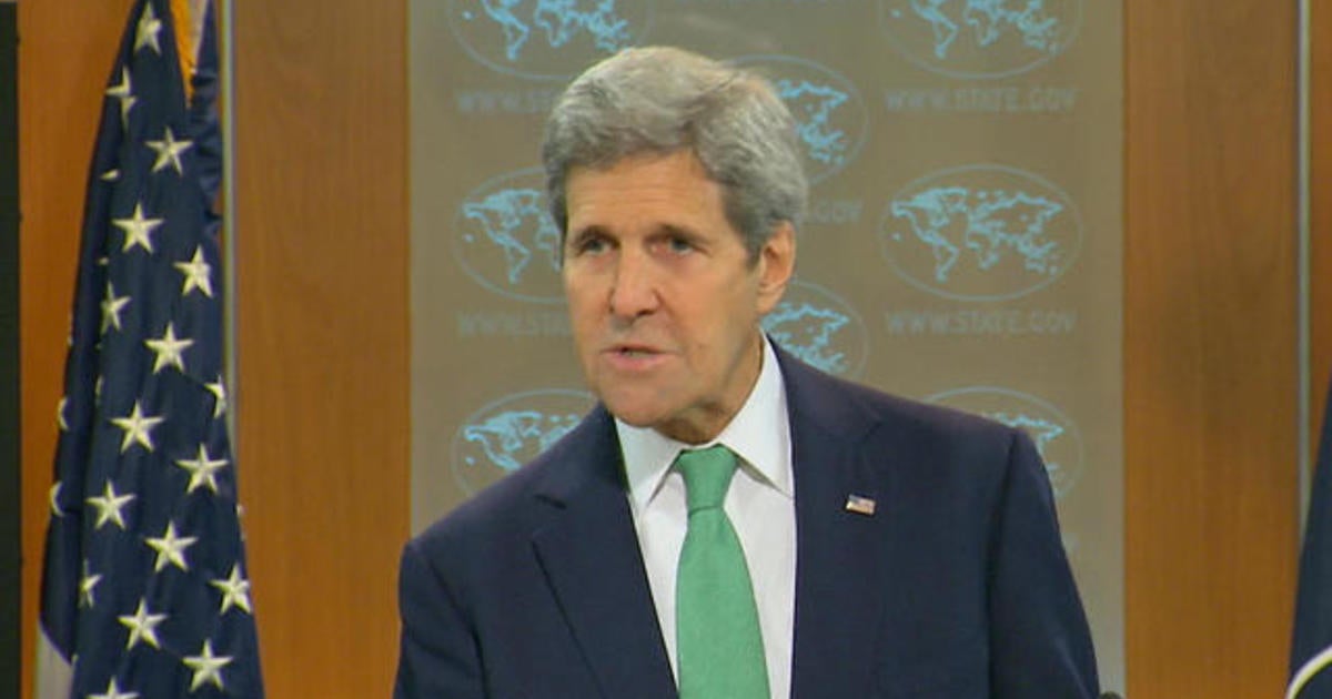 Kerry Isis Has Been Committing Genocide In Syra Iraq Cbs News