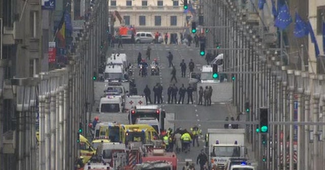Belgium at highest terror alert level after explosions - CBS News